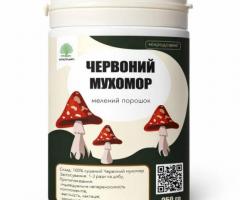 Красный мухомор молотый 250 г — микродозинг, порошок для заваривания
