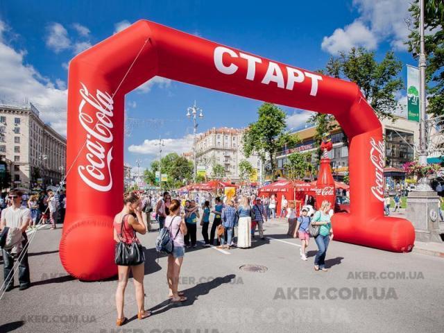 Надувні арки та надувні намети. Надувна рекламна.