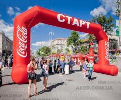 Надувні арки та надувні намети. Надувна рекламна.